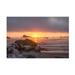 Joseph S Giacalone Pebble Beach Sunset 1 Canvas Art