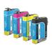 4 Pack High-Yield Black Cyan Magenta Yellow Ink Cartridge For Epson 200XL T200XL120 - T200XL420 Compatible with Epson Expression Home XP200 300 310 400 410 WF2520 2530 2540