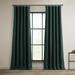 Focal Green Faux Linen Room Darkening Curtain (1 Panel) Focal Green 50W X 108L
