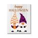 Stupell Industries Happy Halloween Seasonal Gnomes Graphic Art Gallery Wrapped Canvas Print Wall Art Design by CAD Designs