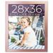 28x36 Annie Rose Gold Picture Frame - Contemporary Picture Frame Complete With UV Acrylic Foam