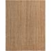 Rugs.com Hand Braided Jute Rug â€“ 10 x 13 Natural Flatweave Rug Perfect For Living Rooms Large Dining Rooms Open Floorplans