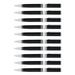 10 Diplomat Metal Ballpoint Pens Pack - Customizable Text Logo - Elegant Twist Action Black Ink - Black