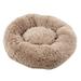 ODOMY Chaise Lounge Deluxe Pet Chaise Couch Luxury Full-Support Sofa Calming Donut Pet Bed