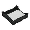 Folding Camping Table Pouch Folding Table Pouch Food Basket Travel Bag Black