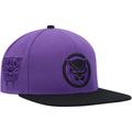 Men's Marvel Purple/Black Black Panther Snapback Hat