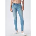 Skinny-fit-Jeans LTB Gr. 25, Länge 32, blau (ofra undamaged wash) Damen Jeans Röhrenjeans