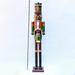 Chasryan LLC African American Wooden Christmas Nutcracker Wood in Brown | 48 H x 6.25 W x 6.25 D in | Wayfair NUT-08