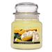 A Cheerful Candle LLC Lemon Meringue Cheerful 16-Ounce Jar Candle Paraffin in Yellow | 5.5 H x 4 W x 4 D in | Wayfair CS187