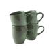 Giftset 4 Mugs Blue 37 Cl. Serenity Dutch Rose Amsterdam Ceramic/Earthenware & Stoneware in Green | Wayfair 183604