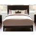 AFI Furnishings Nantucket Low Profile Solid Wood Platform Bed Wood in Brown | 50 H x 64.625 W x 82.625 D in | Wayfair AT8241001