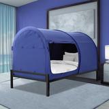 Alvantor Bed Canopy Tent Privacy Space Indoor Curtains Navy Cottage Polyester in Blue | 54 H x 75 W in | Wayfair 2006FB