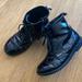 Burberry Shoes | Burberry Girl Black Patent Leather Boots Size 33 2 | Color: Black | Size: 2g