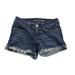 American Eagle Outfitters Shorts | American Eagle Shorts Sz 4 Stretch Raw Hem Blue Jean Denim | Color: Blue | Size: 4