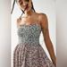 Free People Dresses | Free People One I Love Dress In Blue - Size S | Color: Blue/Green/Pink/White | Size: S