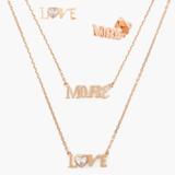 Kate Spade Jewelry | Nwt Kate Spade Love More Earrings & Pendant Necklace Set | Color: Gold | Size: Os