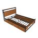 17 Stories Drawers Platform Bed, Metal | 39 H x 55.6 W x 82.3 D in | Wayfair 51705514F8CF49FB9277F2D1932CFF9E