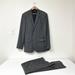 J. Crew Suits & Blazers | Mens J Crew Slim Italian Worsted Wool 2-Pc Suit Jacket Pant 42l 36 X 32 Gray | Color: Gray | Size: 42l