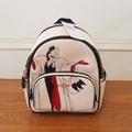 Coach Bags | New Coach Disney X Coach Mini Court Backpack With Cruella Motif | Color: Red/White | Size: Os