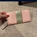 Kate Spade Bags | Large Pink And Gold Kate Spade Wallet With Zipper | Color: Gold/Pink | Size: Os