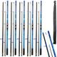 5 Lidsters Fishing Blue ocean Sea Beach Fishing Rod 12ft 3.6m 3pc Cloth BULK