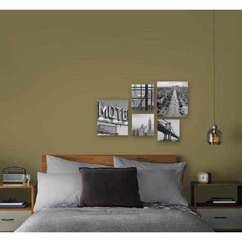 „Leinwandbild ART FOR THE HOME „“Set City““ Bilder Gr. B/H/T: 60 cm x 80 cm x 2,5 cm, Leinwandbild, 5 St., bunt (mehrfarbig) Leinwandbilder“