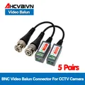 Balun vidéo CCTV en plastique ABS accessoires émetteur-récepteur passif Distance 2000ft câble