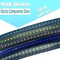 Kit de diodes électroluminescentes 5 couleurs 100 LED 5050 pièces/lot Kit de diodes