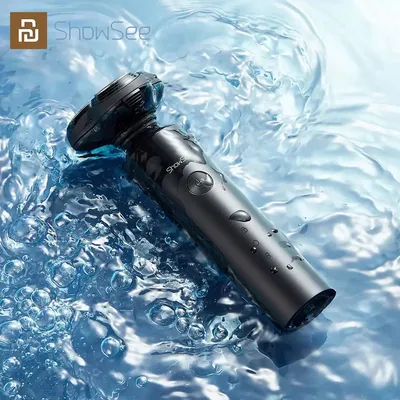 Youpin SHOWSEE – rasoir électrique pour hommes tondeuse à barbe Portable à 3 lames