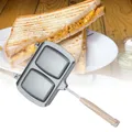 JxToast Maker-Poêle à griller antiarina Double face Chauffage Friture Oeuf Jambon SandD2