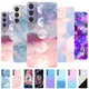 For Samsung S22 Case S22 Plus Nebula Marble Clear Cover Case For Samsung Galaxy S22 Ultra S22plus