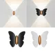 Spot Lumineux LED en Forme de Papillon pour Décoration Extérieure Applique Murale pour Jardin