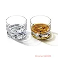 Verre à Whisky en cristal clair croix à l'ancienne verre à Whisky Scotch vin Rock XO Brandy