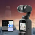 Kit de Film protecteur pour objectif DJI Pocket 2 couvercle d'écran de caméra à cardan en verre
