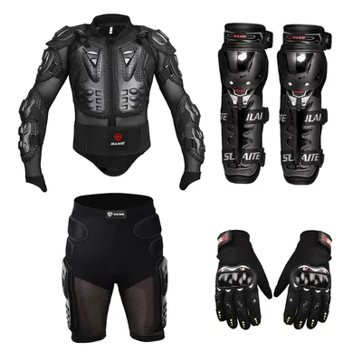 Vestes d'armure de moto 4 en 1 tortue course en plein air saison équipement protection contre