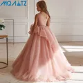 MQATZ-Robe longue d'été pour filles vêtements pour bébés princesse fête d'anniversaire Rhde