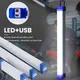 Veilleuse Led Portable Rechargeable par Usb Tube de 17/32/52cm éclairage d'urgence d'extérieur