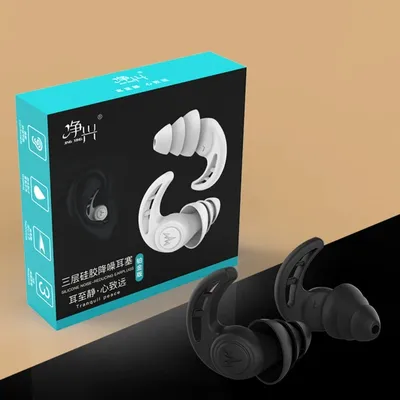 Bouchons d'oreille flexibles pour la réduction du bruit du sommeil bloquant les bouchons d'oreille