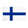 Drapeau de la finlande croix bleue pour la décoration 90x150 CM