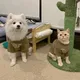 T-shirt à col rond pour petits chiens et chats chemise de couche de base pour animaux de compagnie