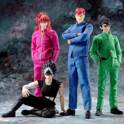 Collection de figurines d'action modèle Dasin YuYu Hakusho Yusuke Urameshi Yoko Kurama Jagankr