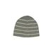 American Eagle Outfitters Beanie Hat: Gray Print Accessories