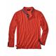 Mey & Edlich Herren Polo-Hemd Regular Fit Orange einfarbig