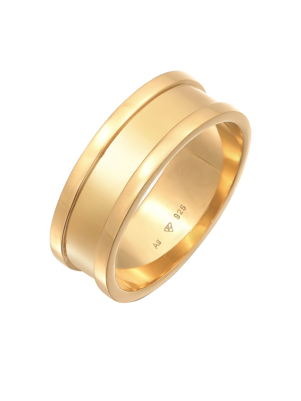 KUZZOI Ring Herren gold, 60 Image