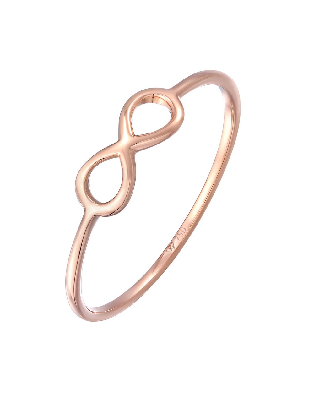 Elli PREMIUM Ring Damen roségold, 56 Image