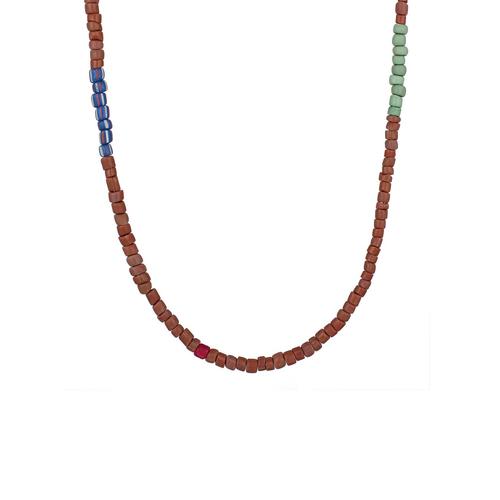 KUZZOI Halskette Herren braun, 50