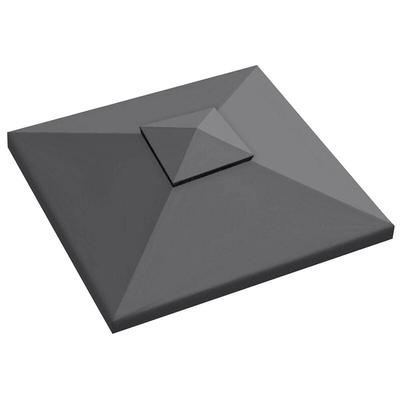 Ersatzdach Pavillondach Ersatzplane DachplaneSonnenschutz Ersatzbezug 3x3M Anthrazit - Vingo Image