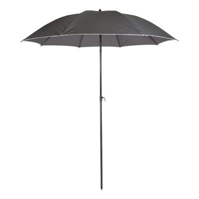 VCM Sonnenschirm ø200 cm grau, 270 cm