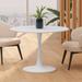 Modern Round Dining Table with Round MDF Table Top