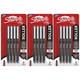 Sharpie Rollerball Pen Needle Point (0.5mm) Assorted 4 Per Pack 3 Packs